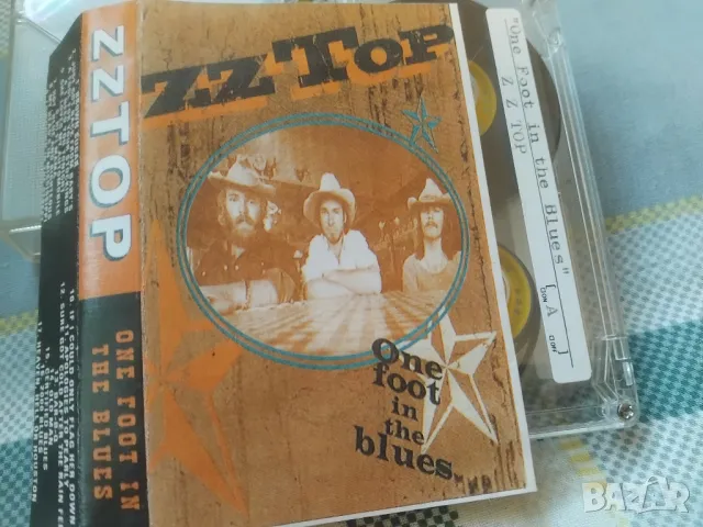 ZZ Top – One Foot In The Blues - аудио касета музика