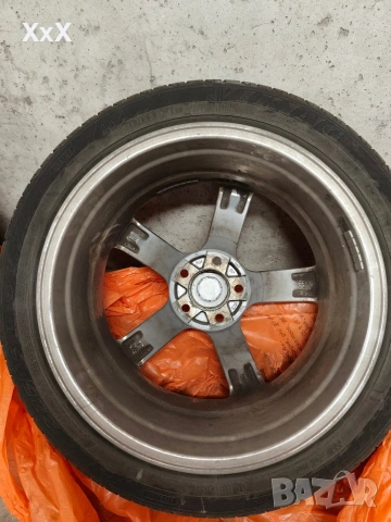 Джанти 18" 5х110 с гуми + фланци, снимка 5 - Гуми и джанти - 54241910