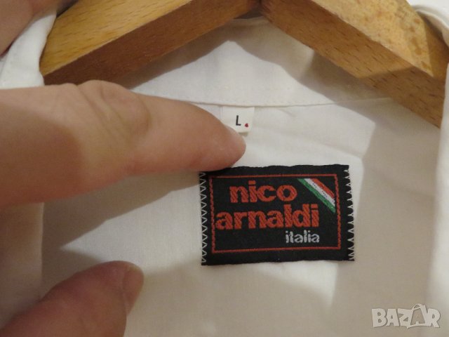 Уникален модел мъжка риза Nico Arnaldi с ноти и петолиние музика певец музикант, снимка 5 - Ризи - 30304941