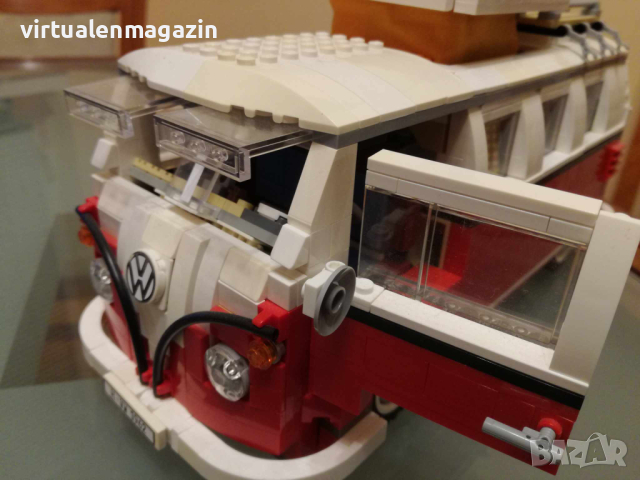Конструктор Лего - модел LEGO Creator Expert 10220 - Фолксваген кемпер, снимка 4 - Колекции - 44589232
