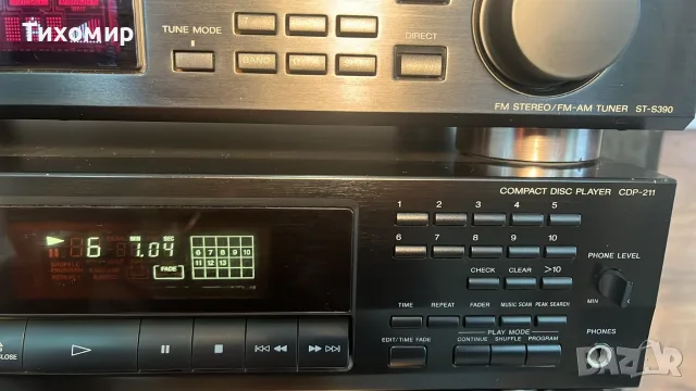 SONY TA-F319R CDP-211 ST-S390, снимка 5 - Ресийвъри, усилватели, смесителни пултове - 56523681