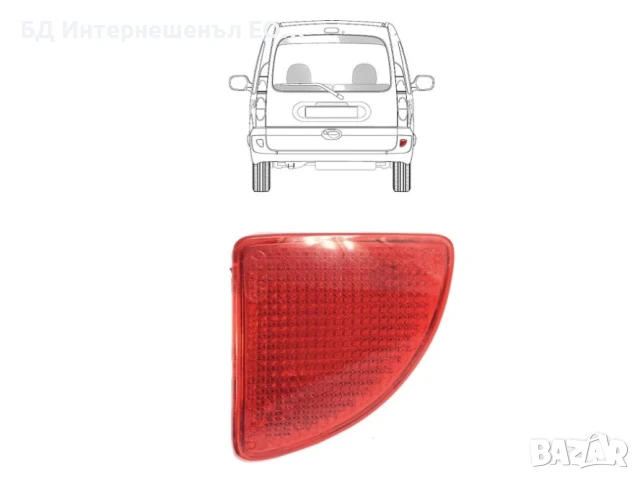 7700308720  Десен рефлектор за задна броня, Renault Kangoo 1, Dacia Logan, Nissan, снимка 2 - Части - 50967517