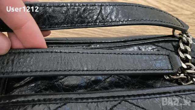 YSL дамска чанта естествен лак , снимка 8 - Чанти - 47953063