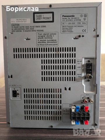 аудио система Panasonic SC-AK110.  , снимка 4 - Аудиосистеми - 54065190