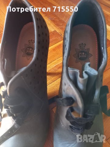 Дамски обувки Feud 38 номер с авангарден ток , снимка 5 - Дамски обувки на ток - 31983701