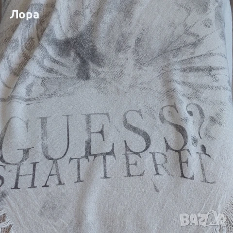 Дамски шал GUESS , снимка 2 - Шалове - 51017998