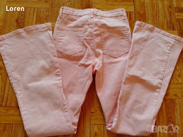 Като нови!Розови дънки тип юкейски , снимка 10 - Дънки - 49541445