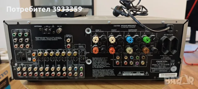 Ресивър Onkyo TX-SR701e, снимка 2 - Ресийвъри, усилватели, смесителни пултове - 56527369