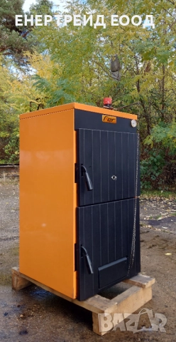 Чугунен котел на твърдо гориво Фероли/Ferroli 32 kW , снимка 3 - Отоплителни печки - 52167800