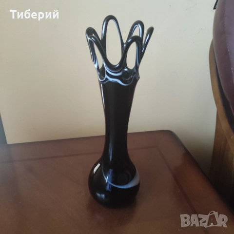 Стъклени вази Murano, снимка 3 - Вази - 52193324
