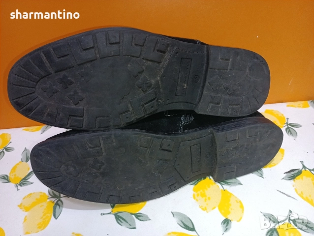 Tom Tailor N 44 кожени обувки - 22 лв, снимка 7 - Мъжки боти - 52748116