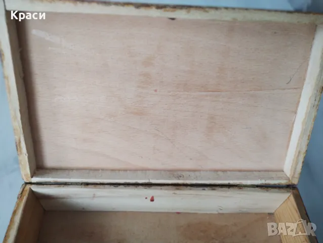 Дървена кутия стара. , снимка 6 - Декорация за дома - 49233773