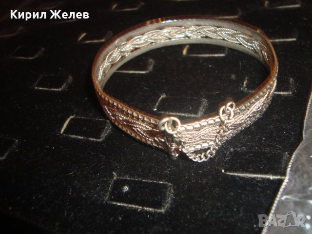 СРЕБРИСТА ФИЛИГРАННА ГРИВНА КРАСИВА ИЗРАБОТКА НАКИТ за НОСИЯ 9372, снимка 9 - Гривни - 30331160