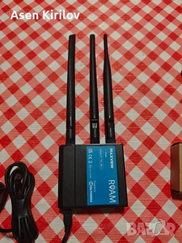 4G LTE рутер Teltonika Maxview ROAM за кемпер каравана бус + LTE антени