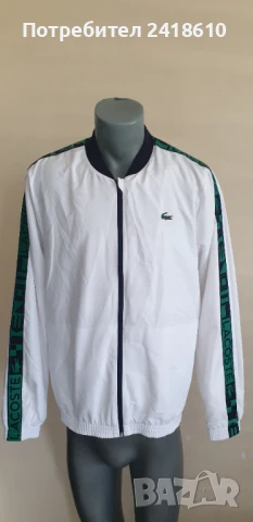 Lacoste Sport Regular Fit Full Zip Mens Size 4 - M НОВО! ОРИГИНАЛ! Мъжко Горнище с цял Цип!, снимка 7 - Спортни дрехи, екипи - 50619492