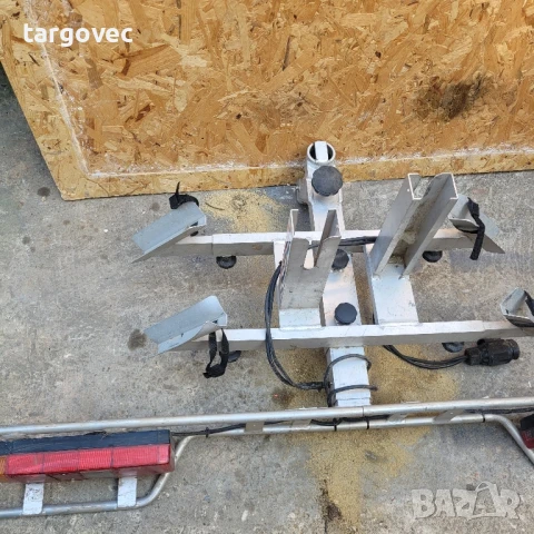 немски алуминиев багажник за два велосипеда, снимка 2 - Велосипеди - 50679204