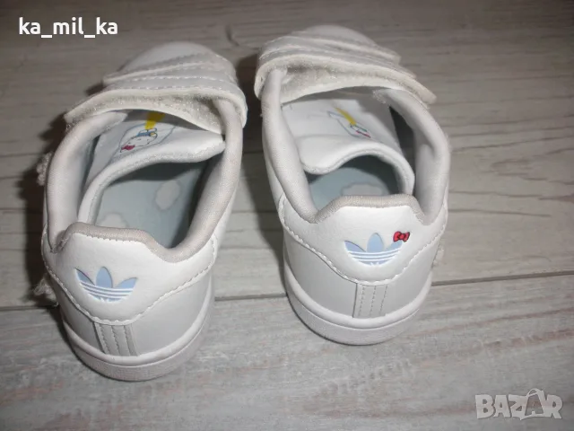 Детски Маратонки-Adidas -номер 23-бели, снимка 8 - Детски маратонки - 56152231