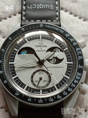 Omega Swatch Mission to Moon Moons Speedmaster часовник Хронограф Копие