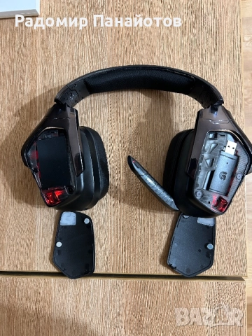 ТОП! Слушалки Logitech G933 Artemis, снимка 2 - Слушалки и портативни колонки - 52381358