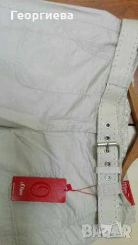 Два чисто нови бежови  панталони  - карго „S`Oliver”🍀👖S/М и L/ XLр-р🍀👖арт.559, снимка 12 - Панталони - 29465707
