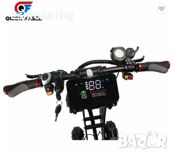 Електрическа тротинетка скутер 72V 2*4000W с два мотора, снимка 6 - Скейтборд, ховърборд, уейвборд - 50096469