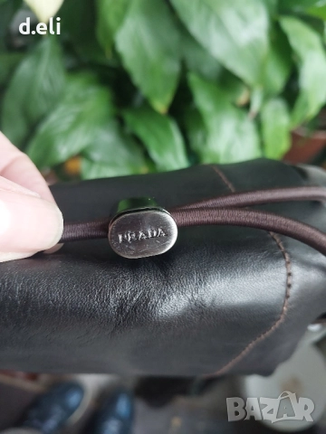 PRADA Original Size 41 100% Кожа Unisex   Страхотни ботуши, снимка 8 - Дамски ботуши - 51614159