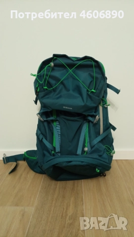 Туристическа раница за преходи и трекинг QUECHUA MH500, 40 +10 ЛИТРА, снимка 7 - Раници - 52020608