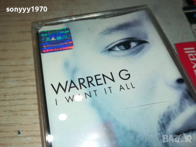 WARREN G-ORIGINAL TAPE 2905250402, снимка 7 - Аудио касети - 50465267