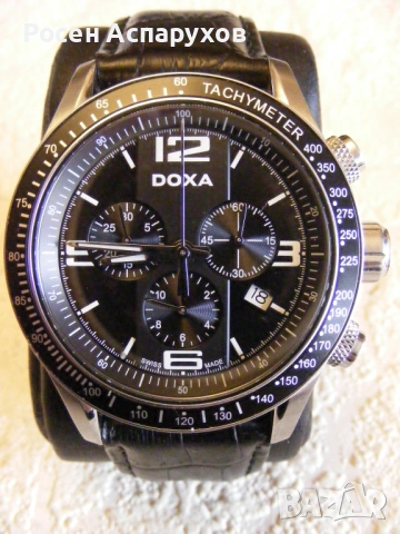 Doxa Tachymeter 285.10 Men's Watch, снимка 8 - Мъжки - 53906360