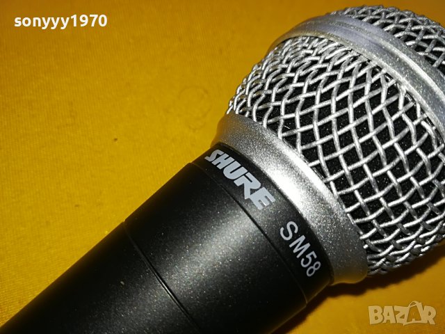 SHURE SM58 PROFI MIC 1505221804, снимка 7 - Микрофони - 36768606