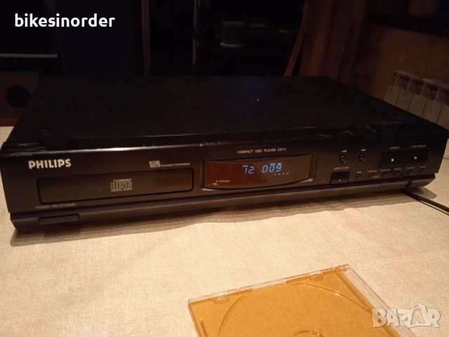 PHILIPS CD711 плейър работещ, снимка 2 - Декове - 52520111