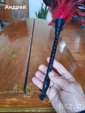 Стара четка за прах, снимка 2 - Други ценни предмети - 44735976