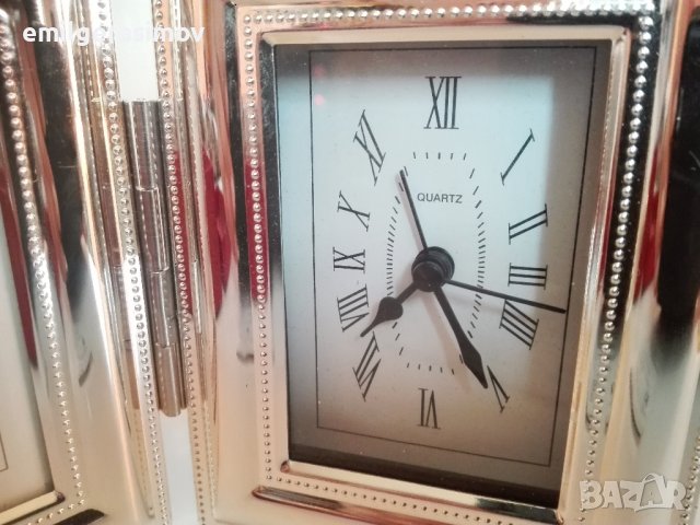 Настолен часовник H.SAMUEL и два светломера., снимка 3 - Антикварни и старинни предмети - 37481317