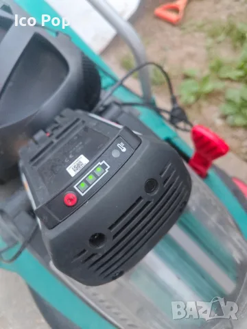 Акумулаторна косачка Bosch rotak 43 li, снимка 4 - Градинска техника - 55710618