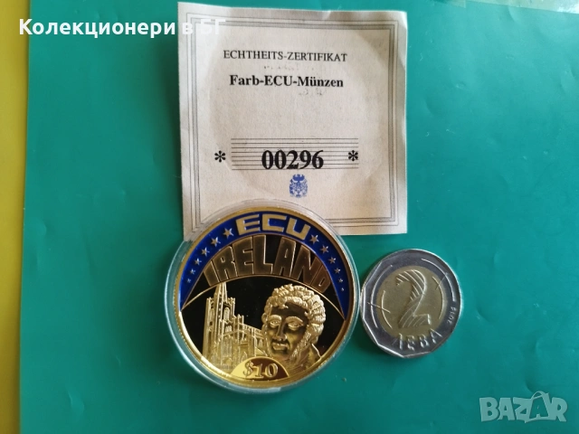 ГОЛЯМА ‼ПОЗЛАТЕНА‼ ВЪЗПОМЕНАТЕЛНА МОНЕТА - ЛИБЕРИЯ