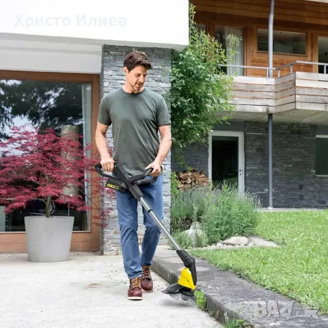 Уред за премахване на плевели Karcher 18V WRE 18-55 с батерия и зарядно, снимка 11 - Градинска техника - 56079339