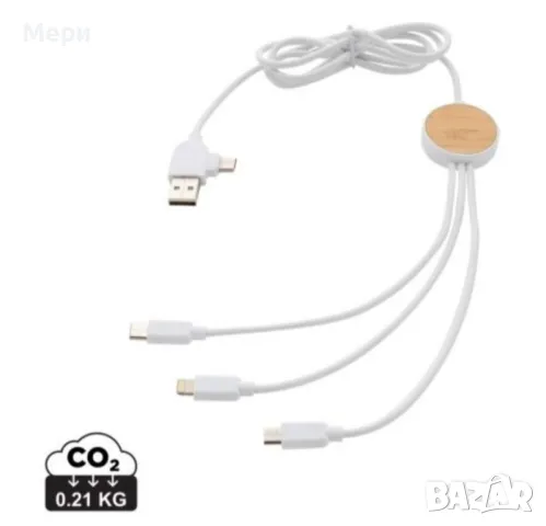 персонализиран кабел RCS от рециклирана пластмаса 5 в 1 локо coca cola 