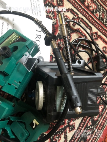 Станция за заточване на инструменти, 3 в 1, Трой, 17059, 65W, снимка 7 - Други машини и части - 52913187