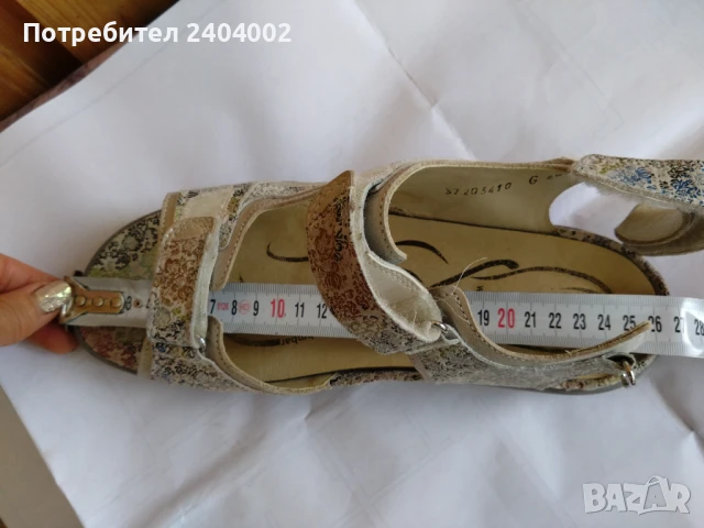 Дамски сандали Waidlaufer №40, стелка 27см., снимка 12 - Сандали - 51234783