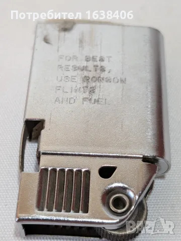Бензинова запалка Ronson , снимка 6 - Запалки - 55976086
