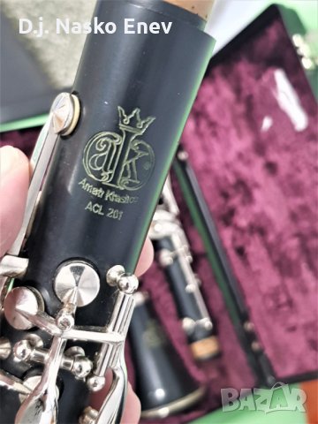 Amati Kraslice ACL 201 clarinet /Б-Кларинет с куфар/ ID:201973, снимка 7 - Духови инструменти - 30435092