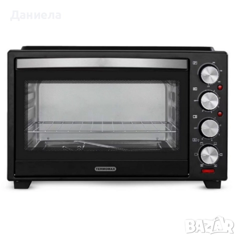 Компактна печка Termomax – фурна + два керамични котлона в едно, снимка 2 - Печки, фурни - 52465332