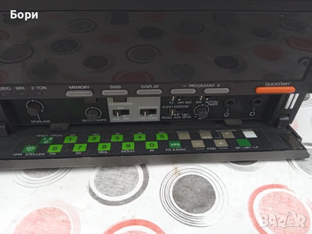 TELEFUNKEN HIFI STEREO A980P VHS Записващо видео, снимка 7 - Плейъри, домашно кино, прожектори - 39232677