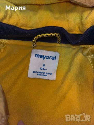 Зимно яке Mayoral 4 годинки, снимка 5 - Детски якета и елеци - 34956501