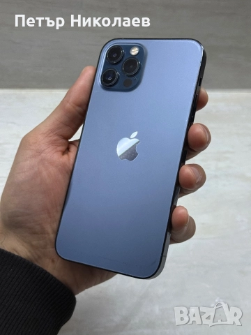 iPhone 12 Pro 256 GB Pacific Blue, снимка 2 - Apple iPhone - 52345079