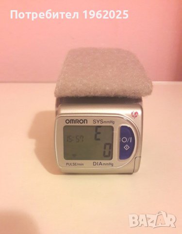 Апарат за измерване на кръвно налягане  OMRON , снимка 3 - Уреди за диагностика - 44308403