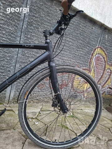 алуминиев градски велоспед cube hyde 28 цола, снимка 3 - Велосипеди - 54070135