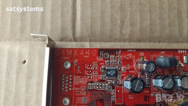 Видео карта NVidia GeForce 4 MSI G4MX440 ( MS-8866 Ver:100) 64MB DDR 128bit AGP, снимка 8 - Видеокарти - 34169165