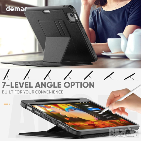 Калъф TECHGEAR Enduro за Apple iPad Air 10.9" 4-то/5-то поколение (2022/2020) iPad Pro 11" 4-то/3-то, снимка 4 - Таблети - 44672145