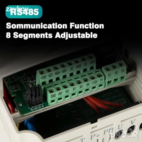 VFD честотен преобразувател  380V  трифазен изход 380V 2.2kW CNC, снимка 4 - Други машини и части - 51928415